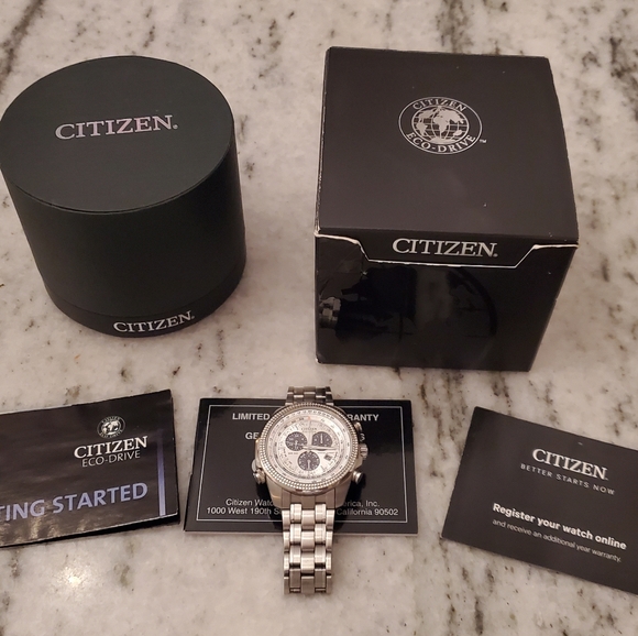Citizen Eco-Drive Stainless Steel Watch - Picture 4 of 8